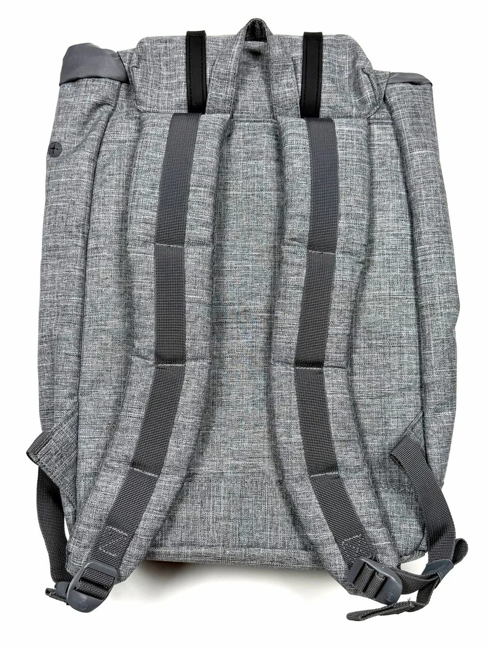 Herschel Little America Backpack Gray Crosshatch Black Laptop Bag